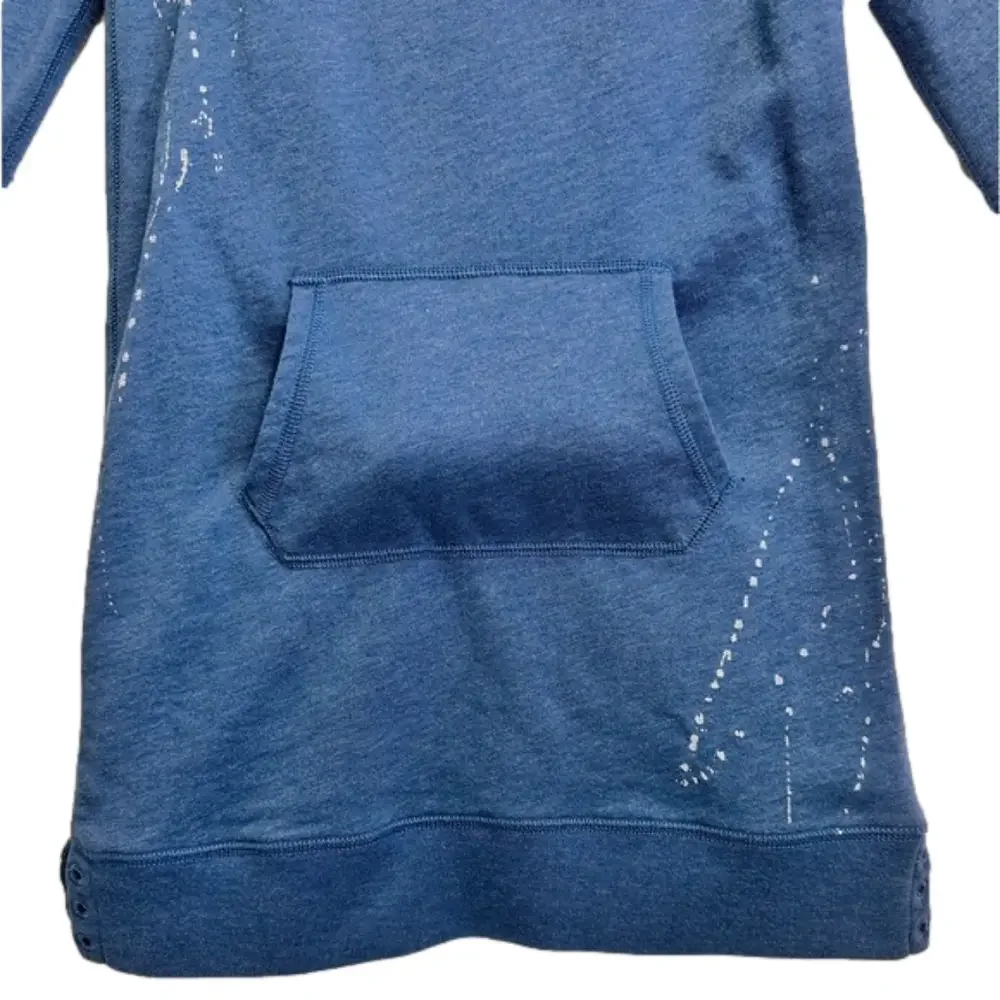 POLO RALPH‎ LAUREN Paint Splash Fleece Dress, Size MEDIUM (8-10)